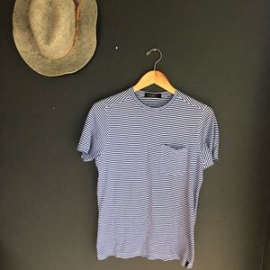 Agave Denim striped t shirt size Small